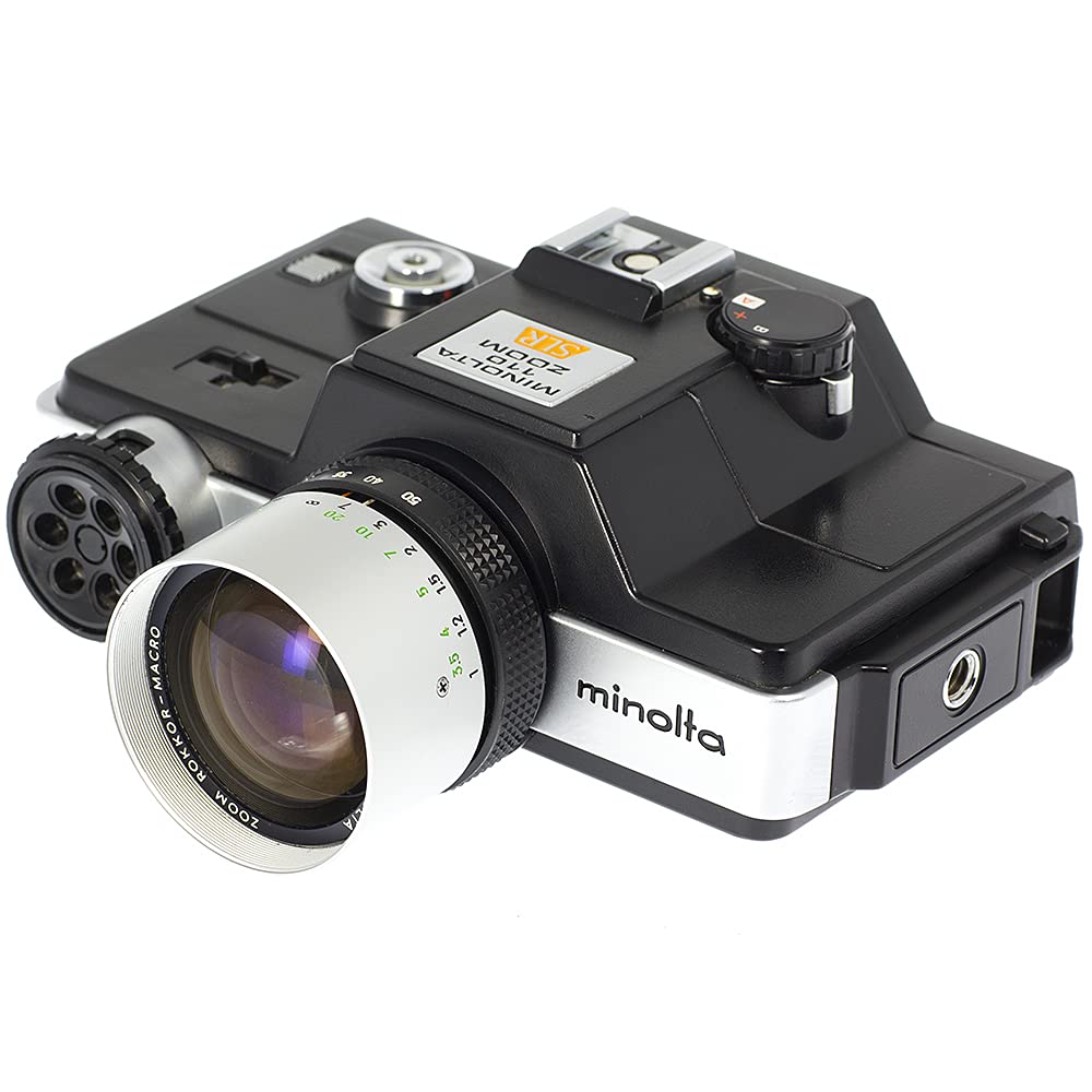 Minolta 110 Zoom SLR Cámara con 25-50 mm f/4.5-16 Zoom de enfoque